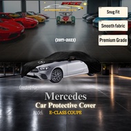 MERCEDES E-CLASS COUPE (2017-2023) Car Cover Logo Printed Protecting Elastic Fabric AntiScratch For 