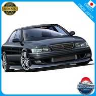 Aoshima 1/24 The Tuned Car Series No.10 Toyota VERTEX JZX100 Chaser Tourer V 1998 Plastic Model