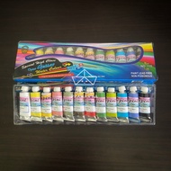 Cat Lukis Opini Guitar 12 Warna no.120  Berkualitas / Water Colours Pelengkapan Menggambar Dan Meluk