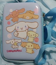 Cinnamoroll玉桂狗便携移動硬盤收納包數據線充電器耳機零錢包手提電話盒斜挎包