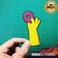 Simpson sticker Donut G106