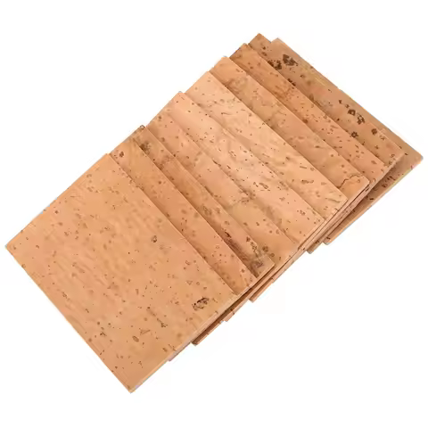 10pcs Soft Cork Saxophone Neck Cork Universal Neck Joint Seal Sax Joint Cork Sheet Cork Sheet