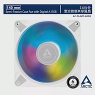 【ARCTIC】P14 PWM PST A-RGB 14公分聚流控制共享風扇 白色版