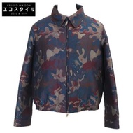 Dior x Peter Doig [成色極佳/國內授權] 143C402A5336 全印花拉鍊外套 / 尺寸 52