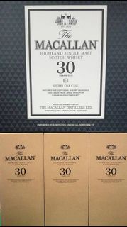 香港收購麥卡倫30年 macallan 30 sherry oak  macallan 30 double cask  macallan 30 sherry  macallan 30 double
