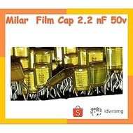 Code 222 nissei 2n2 50V Milar Fi lm Fi lm Cap 2.2 nF