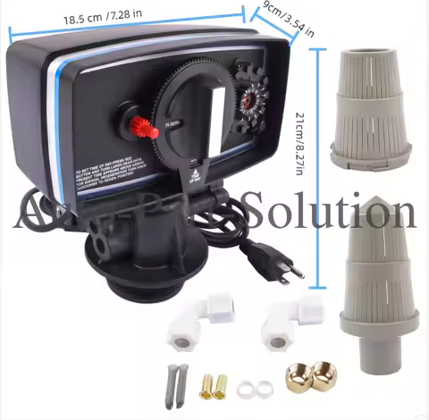 AP02 Automatic 5600 12 Day Timer Control Valve for Water Filter Softener Resin New