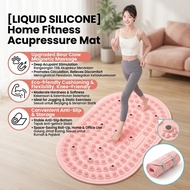 [Ready Stock Free Shipping] Liquid Soft Silicone Acupressure Plate Super Jogging Foot Mat Magnetic F