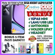 Realme NOTE 60 Ram 6+128 + Bonus 5 iTem Pasti Dapat.Original imei terdaftar kemenperin