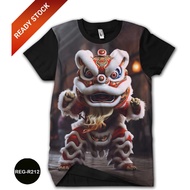 3D Children's Lion Dance T-Shirt Lion Dance Children's Lion Dance Shirt REG-R212