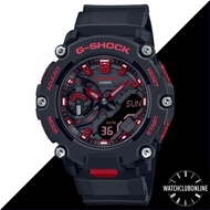 [WatchClubOnline] GA-2200BNR-1A Casio G-Shock Ignite Red Men Casual Sports Watches GA2200BNR GA2200 GA-2200 GA-2200BNR