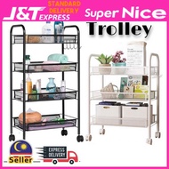 SN_ 3 4 5 Tier Multipurpose Storage Rack Trolley Rack with Wheel