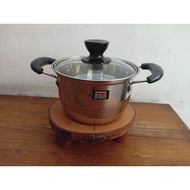 Pan with Glass Lid Diameter 16 cm