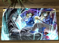 Yu-Gi-Oh! Dark Magician Girl & Yami Yuugi TCG Mat Anime Trading Card Game Mat CCG Playmat Mouse Pad 