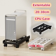 A++ Computer CPU Stand Base 360 Rotating PC Tray Desktop Rack Computer Case Holder Trolley Roller CP