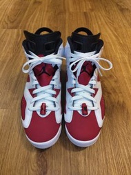 Nike air Jordan 6 vi aj6 carmine 2021 retro us8.5
