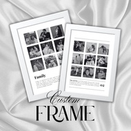 Custom Frame 6R Photo Frame/ Limited Edition/ Wall Decor/ Art/ Birthday Gift/