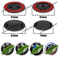1PCS 82mm 74mm car Front Hood Emblem rear boot trunk Logo For Baoma 50th anniversary E36 E46 E39 E60