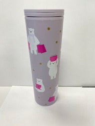 星巴克紫色北極熊仔隨行杯 Starbucks purple polar bear tumbler 16oz