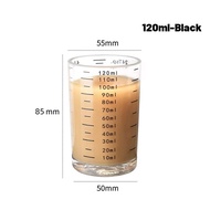 4oz / 120ml Espresso Shot Glass Gelas Ukur Kopi Lilin Coffee Gelas Kaca Sloki