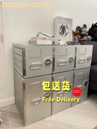 🌟包送貨飛機餐車 航空儲物箱 航空物品箱 金屬儲物櫃 鋁合金儲物箱 工具箱 抽屜櫃 櫃桶櫃 櫥櫃 文件櫃 辦公室櫃 保險箱 夾萬 茶几 邊櫃 生日禮物送禮品 locker（國泰 港龍 金屬 置物櫃/床