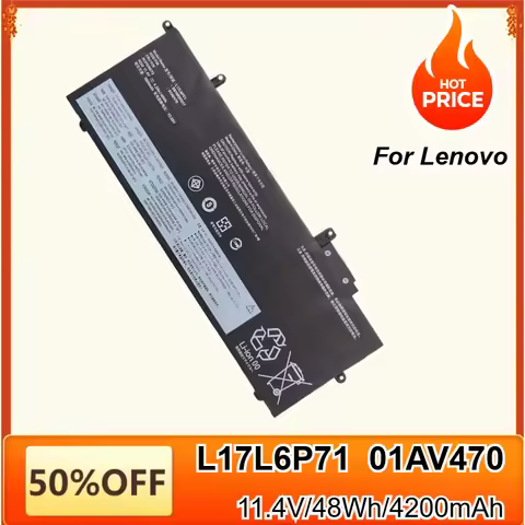 New L17L6P71 01AV470 L17C6P71 Laptop Battery for Lenovo ThinkPad X280 A285 Series SB10K97619 01AV471