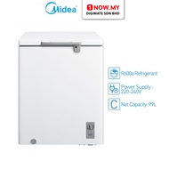 MIDEA 130L Chest Freezer WD-130WA (R600A)