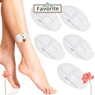 FAVORITEGOODS Catheter Fixation Sticker, Adhesive Breathable Urinary Tube Holders, Portable Disposab