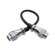 Welding Aviation Plug WS16 WS20 WS28 Double-Headed Male Head with Cable 2-Core 4-Pin5678910TQ Connec