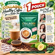 Fitgum Collagen Chia Coffee for Weight Loss