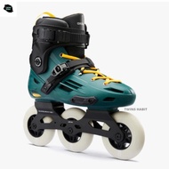 OXELO MF900 SEPATU RODA HARDBOOT FREESKATE- - URBAN GREEN