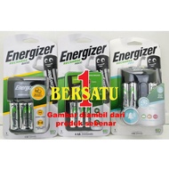 PALING MURAH : ENERGIZER NiMH BATTERY CHARGER WITH 4'S RECHARGEABLE BATTERY
