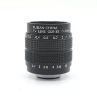 35mm F/1.7 C mount 2/3" CCTV lens body for Digital Camera Micro 4/3 Sony NEX FX