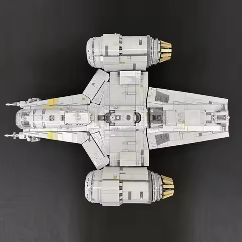 6187Pcs The Razor Crest Assembly Home decoration Model Set 75331 Creativity Spaceship for Kids gifts