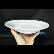 Piring Beling Keramik Porselen Putih Polos Tebal Awet Kuat Premium Sunbird 9" Piring Makan Ukuran St