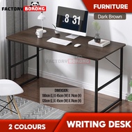 DNZ0005K1N210 Meja Tulis (100cm/ 120cm) Meja PC Serbaguna dengan Perabot Struktur Keluli Teguh Baca 