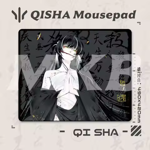 WLMOUSE Seven Killed Mousepad QISHA- 【 Limited Number】Pad Seven Kill Esports Mousepad Slimflex Xsoft