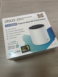 TP-Link Deco X55 AX3000 WiFi6 全屋覆蓋 雙頻 Mesh 路由器 TP Link Router  AX3000 Whole Home Mesh WiFi 6 Unit