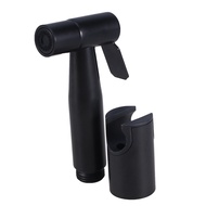 Wholesale Price 2pcs Bidet Shower Head Handheld Small Spray Bidet Nozzle with Shower Head Bracket For Bathroom Self Cleaning Stainless Steel Hand Bidet Faucet (Black)