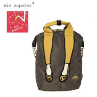 mis zapatos carrying nylon waterproof leg bag embroidered backpack