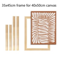 35x45cm for 40x50cm Canvas Pictures Wooden Dia ing Wall Picture Poster Photo Frame Home Decor