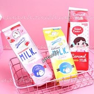 韓國 筆袋 草莓牛奶 香蕉牛奶 牛奶 文具袋 筆盒 文具盒 牛奶妹 創意筆袋20220227