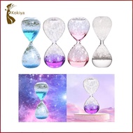 [kokiya] Glass Hourglass Bubble Singing Hourglass Hourglass Liquid Movement Hourglass