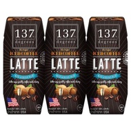 137 Degrees Coffee Latte with Almond Milk 3 x 180ml