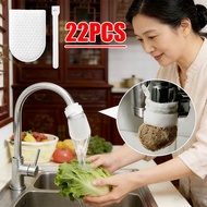 22PCS/Hot and Cold Water Purification Bag-Double Thickened Extra Large Design-Large Capacity-Splash-