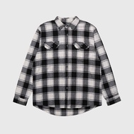 Epidemic Shirt | Flannel Corova Black White