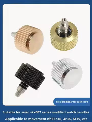 For Seiko SKX007 SKX009 SKX013 NH35 NH36 NE15 4R35 4R36 7S26 Watch Crown Case Mod Parts Shiny Tools 