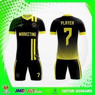 Baju Jersey Futsal Setelan Olahraga Free Desain Custom Nama Full Print