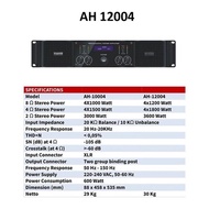 POWER WISDOM AH 12004 AH12004 AH-12004
