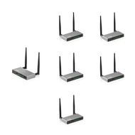 TIMBOOTECH Wireless HDMI Transmitter & 5 Receivers, Multiple TVs, 5.8G HDMI Wireless Extender, 1080P